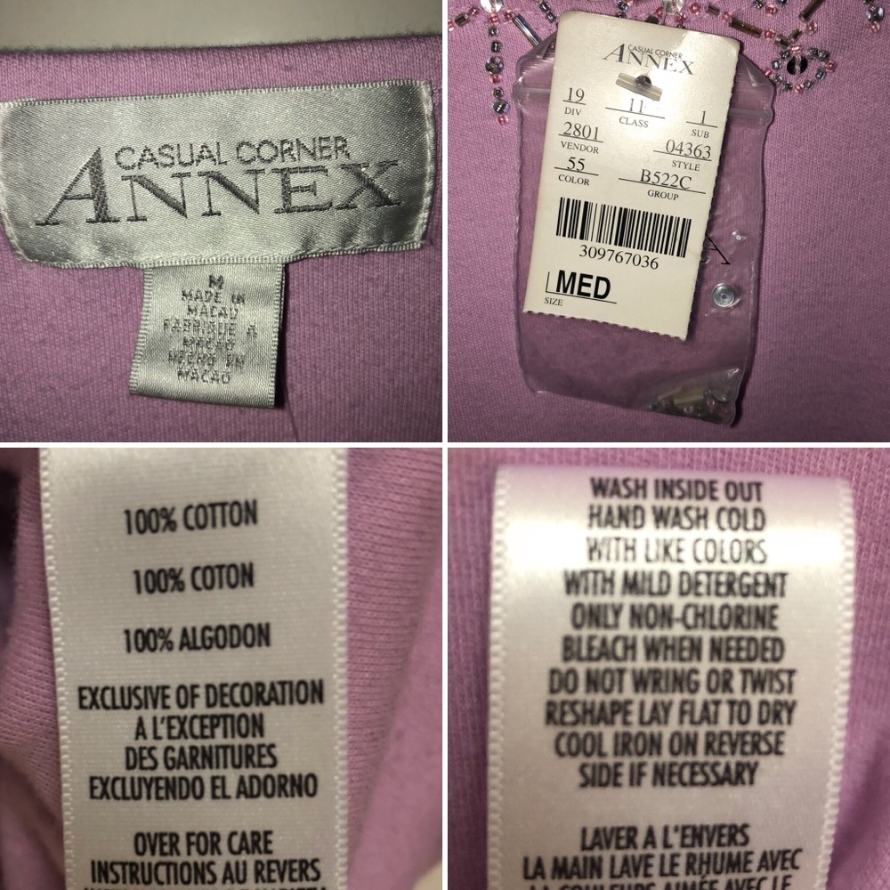 Casual Corner Annex Top with Embellishments - Picture 4 of 8